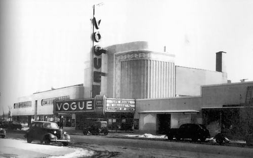 Vogue Theatre - Old Photo (newer photo)